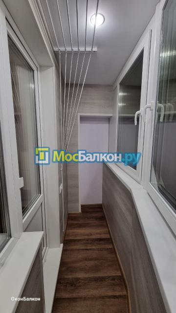 ПЛАСТИКОВОЕ ОСТЕКЛЕНИЕ И ОТДЕЛКА ЛАМИНАТОМ БАЛКОНА