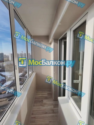 Заказать балкон в Лыткарино цена от 1320 руб | Остекление балконов и лоджий МосБалкон