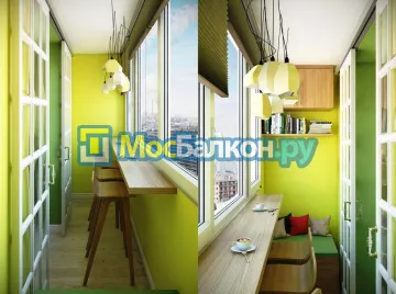 Заказать балкон в Лыткарино цена от 1320 руб | Остекление балконов и лоджий МосБалкон