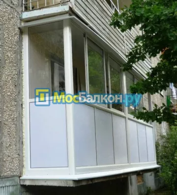Заказать балкон в Лыткарино цена от 1320 руб | Остекление балконов и лоджий МосБалкон