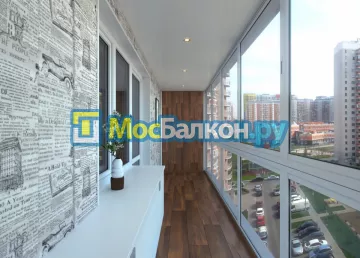 Заказать балкон в Лыткарино цена от 1320 руб | Остекление балконов и лоджий МосБалкон