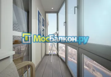 Заказать балкон в Лыткарино цена от 1320 руб | Остекление балконов и лоджий МосБалкон