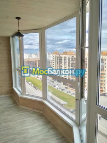 Заказать балкон в Лыткарино цена от 1320 руб | Остекление балконов и лоджий МосБалкон