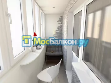 Заказать балкон в Лыткарино цена от 1320 руб | Остекление балконов и лоджий МосБалкон