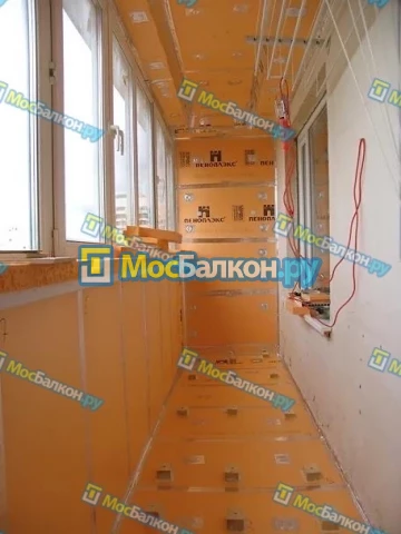 Утепление балкона пеноплэксом в Лыткарино на заказ недорого от МосБалкон