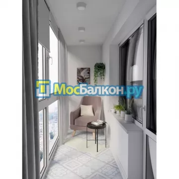 Заказать балкон в Лыткарино цена от 1320 руб | Остекление балконов и лоджий МосБалкон