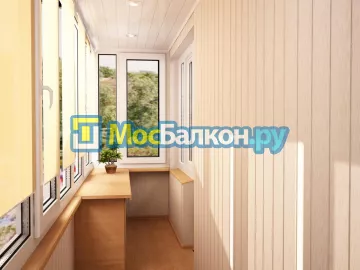 Заказать балкон в Лыткарино цена от 1320 руб | Остекление балконов и лоджий МосБалкон