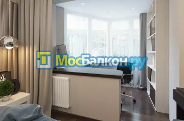 Заказать балкон в Лыткарино цена от 1320 руб | Остекление балконов и лоджий МосБалкон