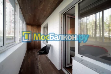 Заказать балкон в Лыткарино цена от 1320 руб | Остекление балконов и лоджий МосБалкон