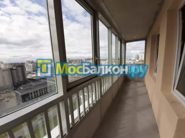 Заказать балкон в Лыткарино цена от 1320 руб | Остекление балконов и лоджий МосБалкон