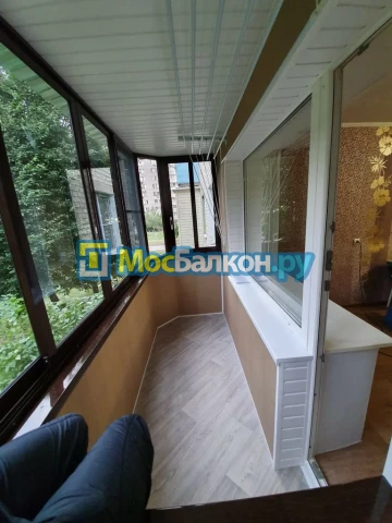 Заказать балкон в Лыткарино цена от 1320 руб | Остекление балконов и лоджий МосБалкон