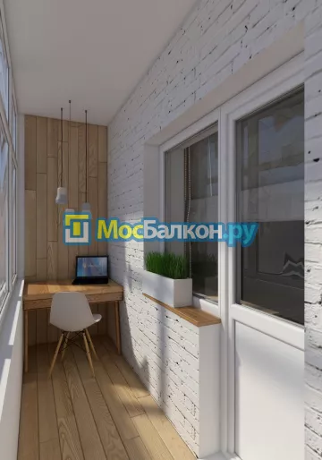 Заказать балкон в Лыткарино цена от 1320 руб | Остекление балконов и лоджий МосБалкон