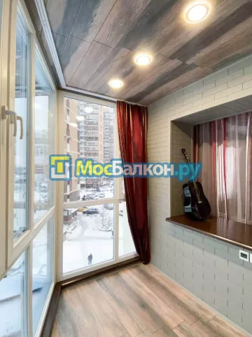 Заказать балкон в Лыткарино цена от 1320 руб | Остекление балконов и лоджий МосБалкон