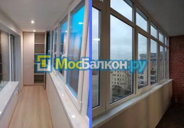 Заказать балкон в Лыткарино цена от 1320 руб | Остекление балконов и лоджий МосБалкон
