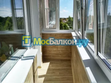 Заказать балкон в Лыткарино цена от 1320 руб | Остекление балконов и лоджий МосБалкон