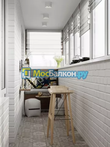 Заказать балкон в Лыткарино цена от 1320 руб | Остекление балконов и лоджий МосБалкон