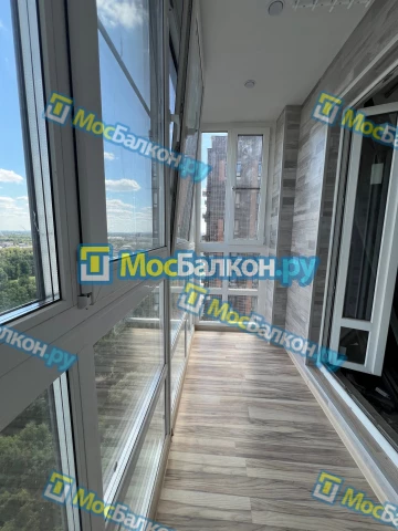 Панорамное остекление заказать под ключ по выгодной цене в Лыткарино от компании МосБалкон