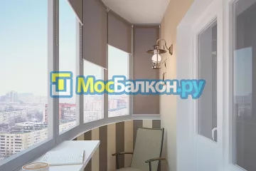Заказать балкон в Лыткарино цена от 1320 руб | Остекление балконов и лоджий МосБалкон