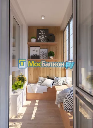 Заказать балкон в Лыткарино цена от 1320 руб | Остекление балконов и лоджий МосБалкон