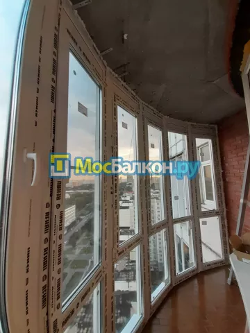 Панорамное остекление заказать под ключ по выгодной цене в Лыткарино от компании МосБалкон