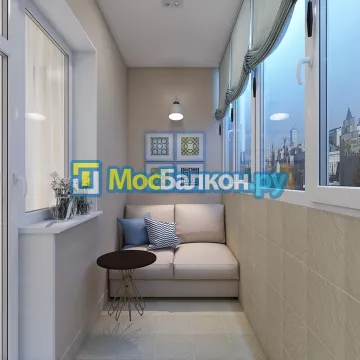 Заказать балкон в Лыткарино цена от 1320 руб | Остекление балконов и лоджий МосБалкон