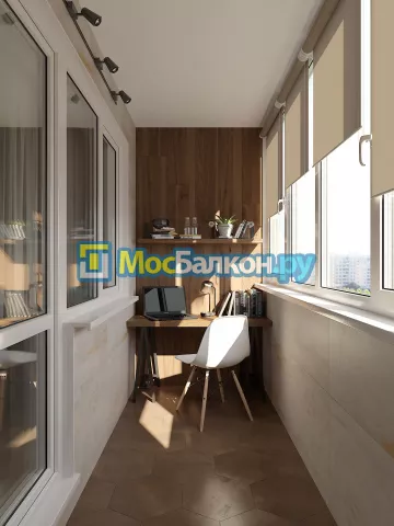 Заказать балкон в Лыткарино цена от 1320 руб | Остекление балконов и лоджий МосБалкон