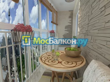 Заказать балкон в Лыткарино цена от 1320 руб | Остекление балконов и лоджий МосБалкон