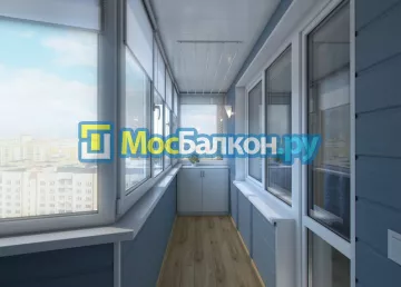 Заказать балкон в Лыткарино цена от 1320 руб | Остекление балконов и лоджий МосБалкон
